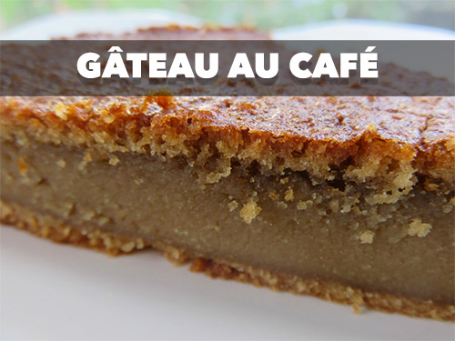 gâteau au café