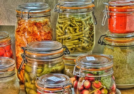 Aliments en bocaux