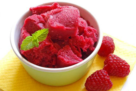 sorbet framboise