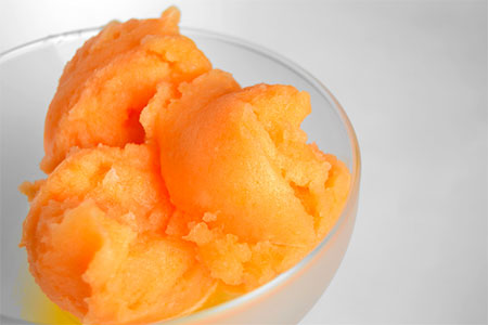 sorbet melon
