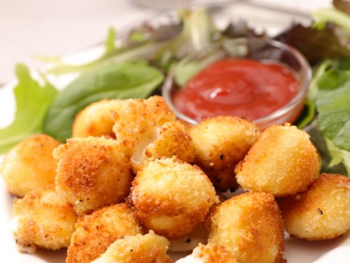 De délicieuses croquettes au parmesan sans huile