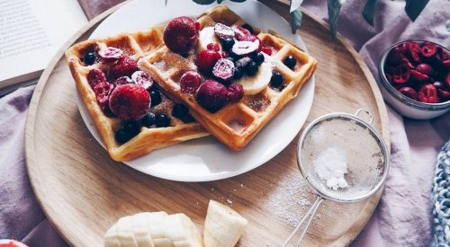Gaufre sucré et façon pizza à faire au gaufrier